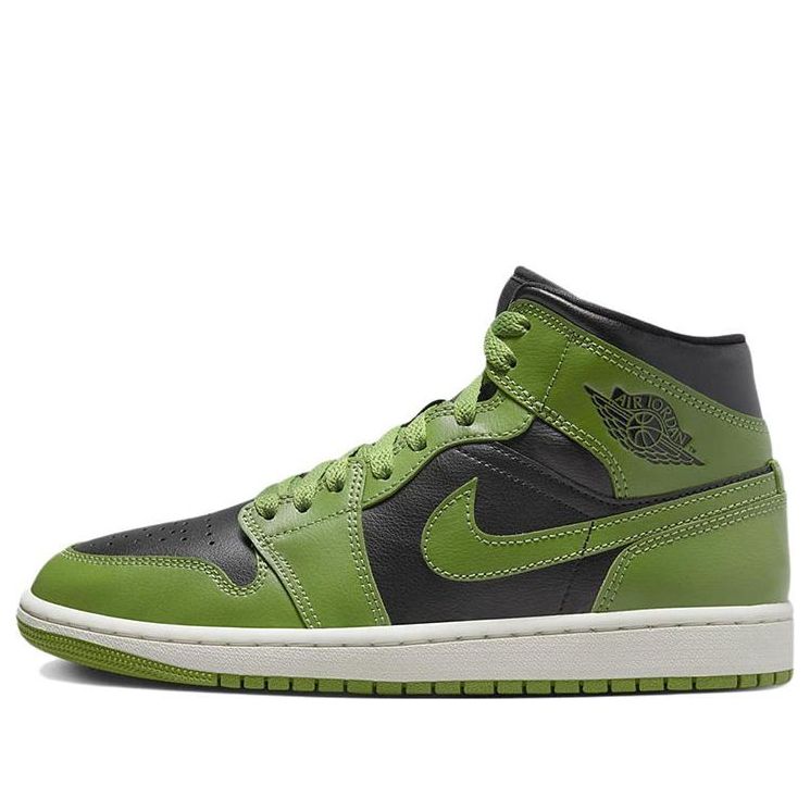 (WMNS) Air Jordan 1 Mid 'Altitude Green'  BQ6472-031 Classic Sneakers